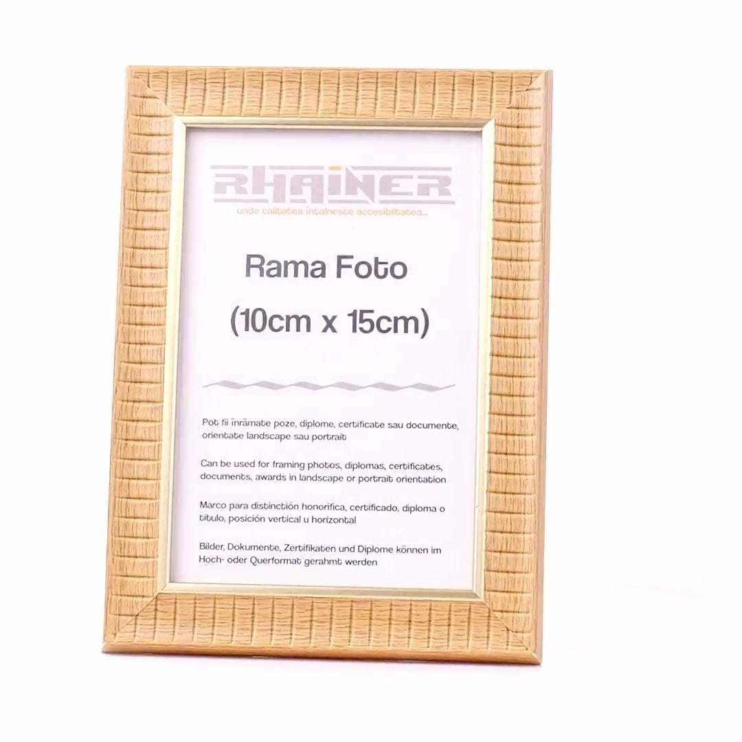 Merida cafe+gold photo frame 10x15