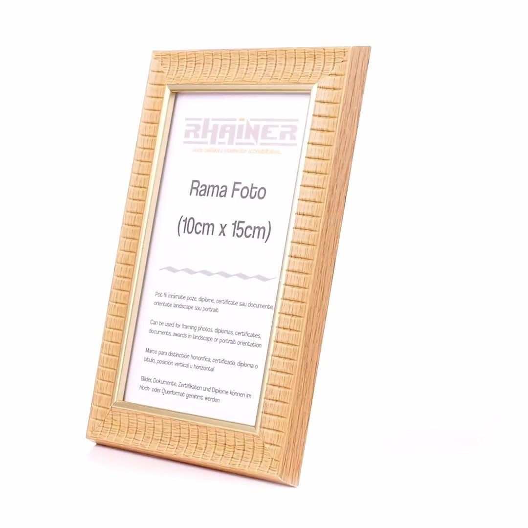 Merida cafe+gold photo frame 10x15