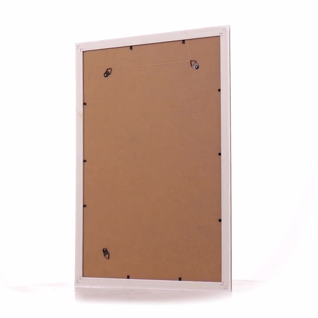 Merida photo frame coffee+gold A3