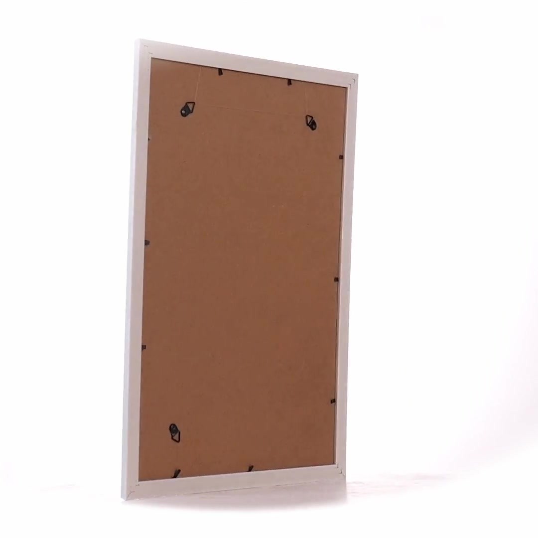 Merida photo frame blue+gold A3