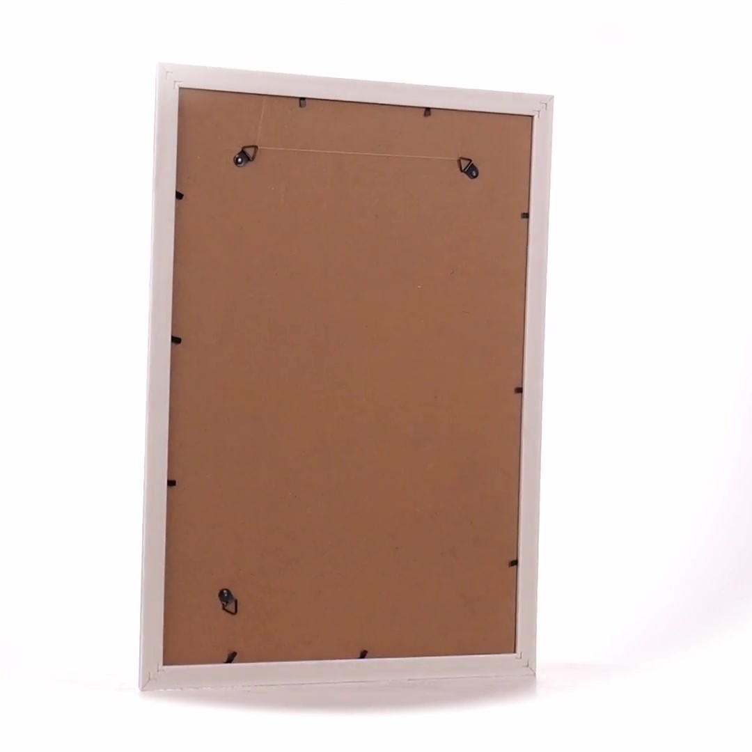 Merida photo frame blue+gold A3