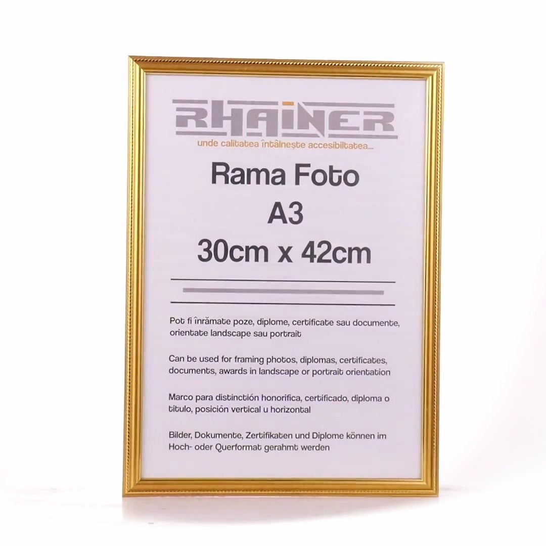Rama foto Athos auriu A3
