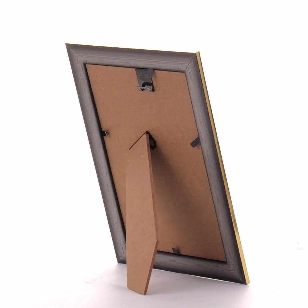 Athos brown+gold photo frame 10x15