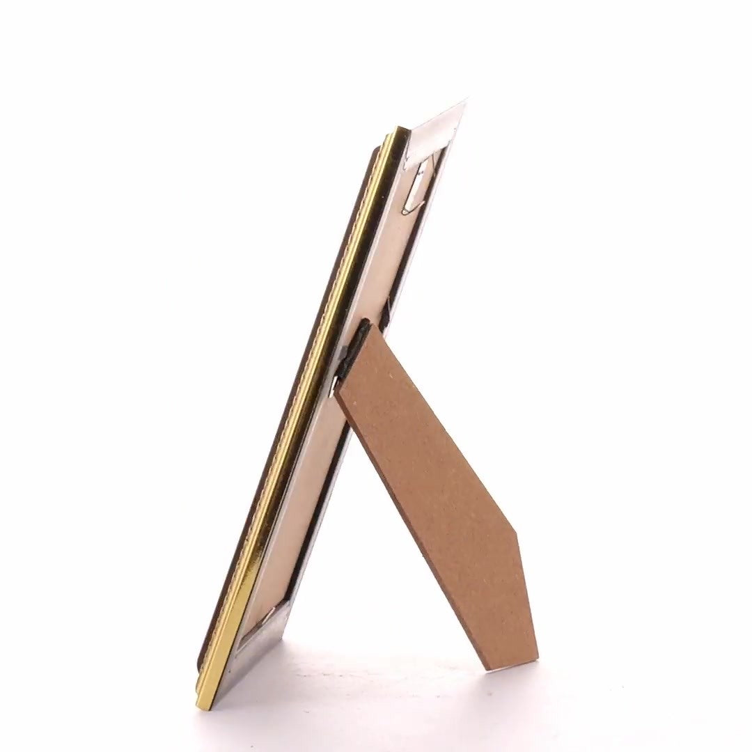 Athos brown+gold photo frame 10x15