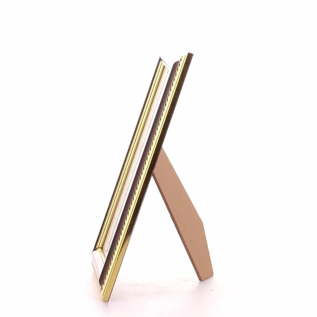 Athos brown+gold photo frame 10x15