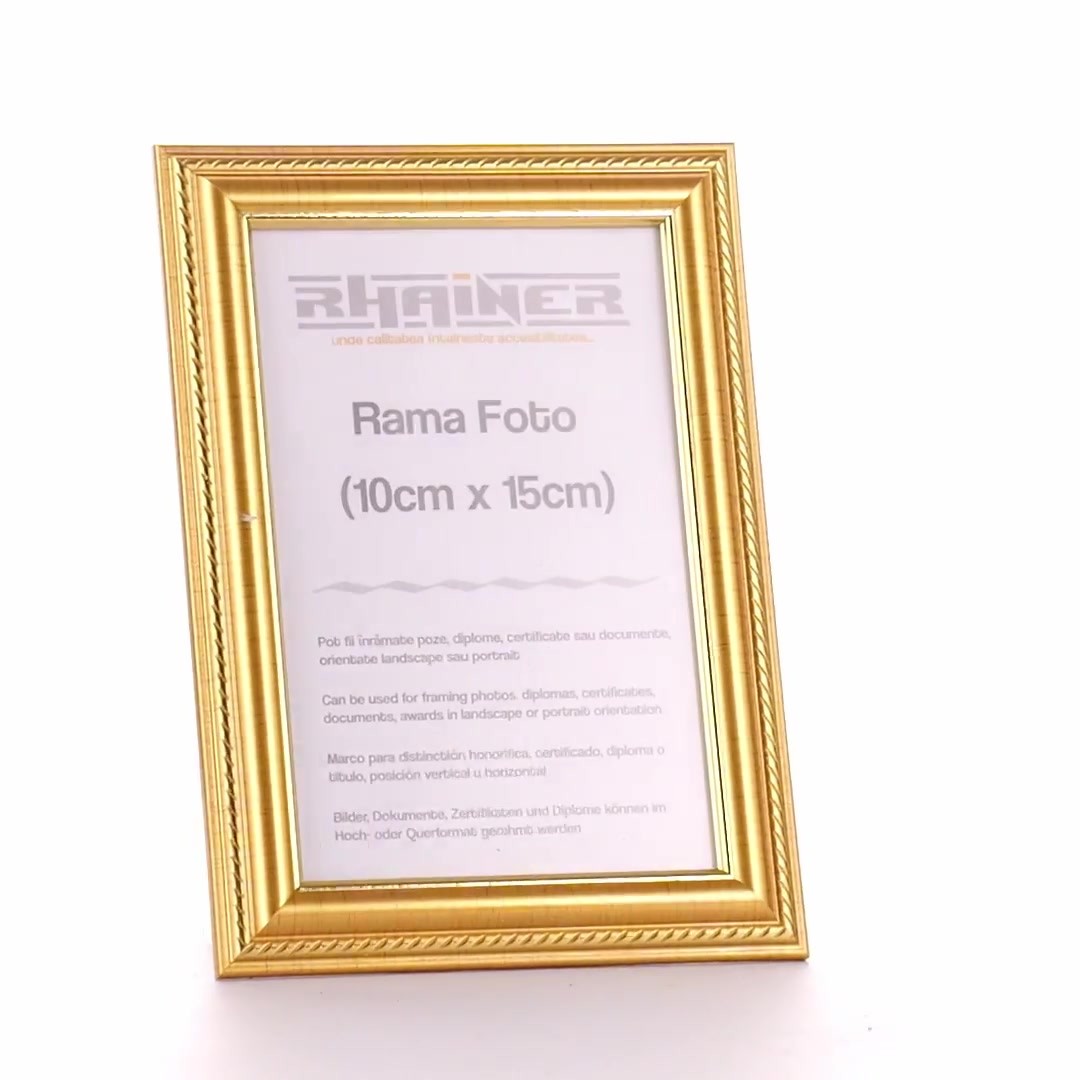 Athos gold photo frame 10x15