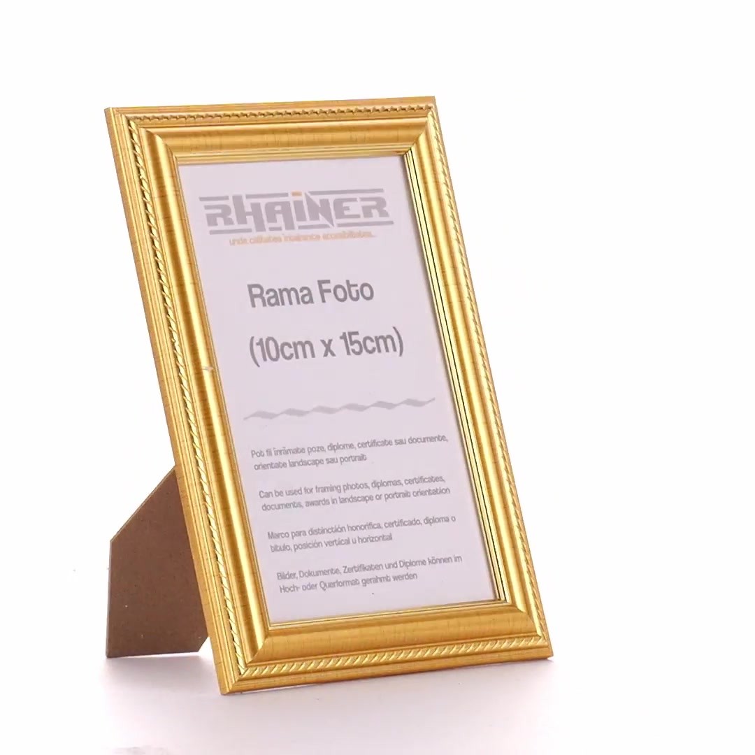 Athos gold photo frame 10x15