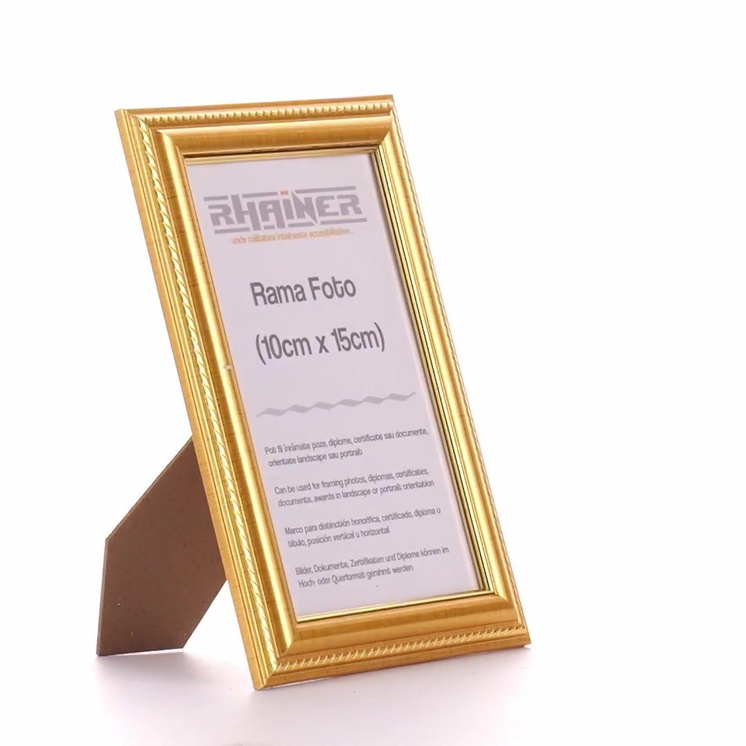 Athos gold photo frame 10x15