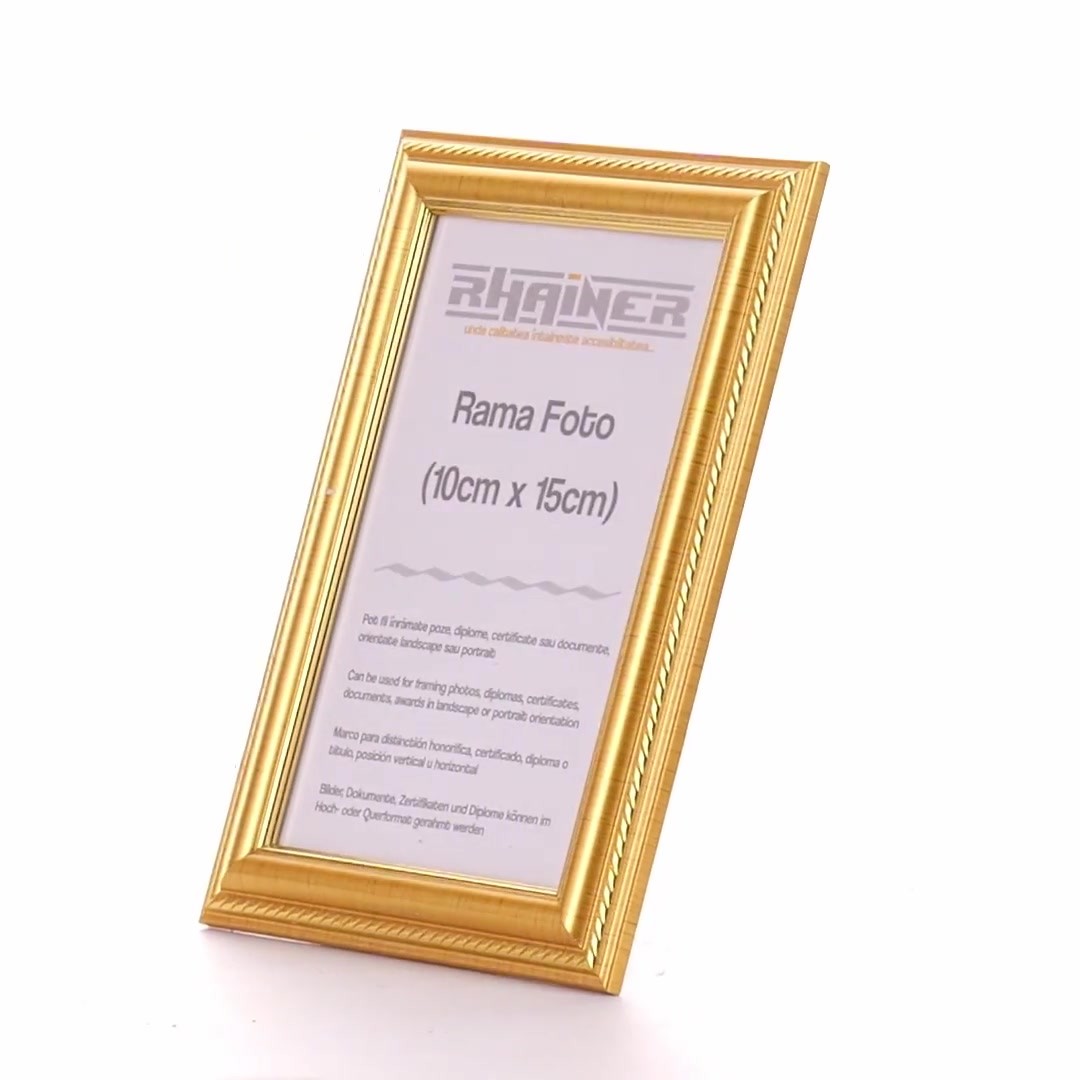 Athos gold photo frame 10x15