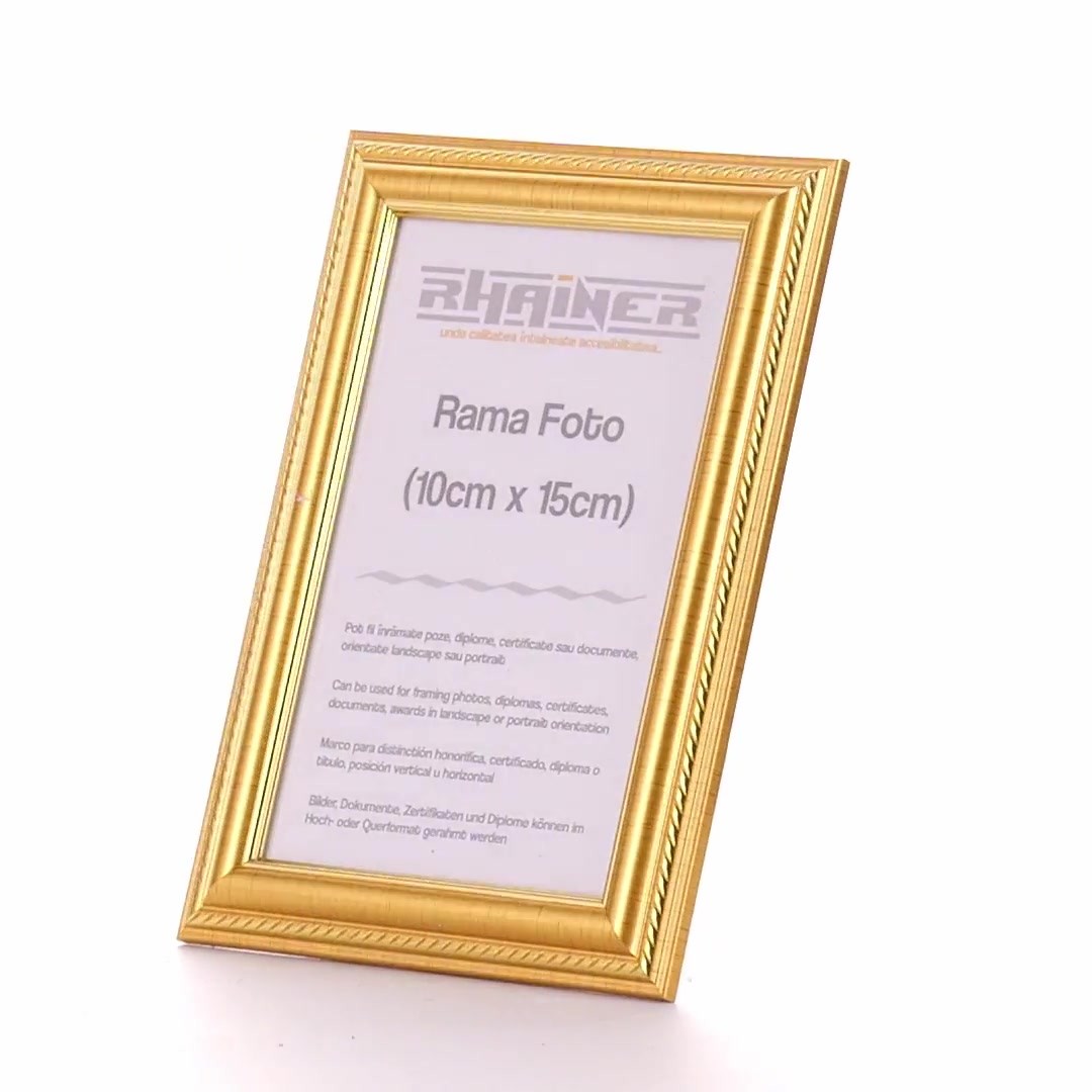 Athos gold photo frame 10x15
