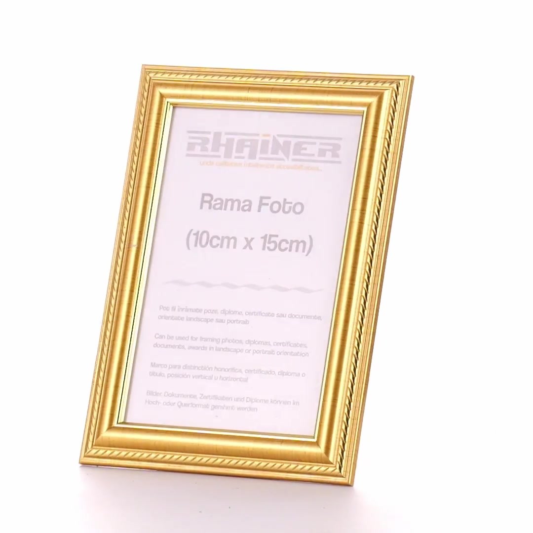Athos gold photo frame 10x15