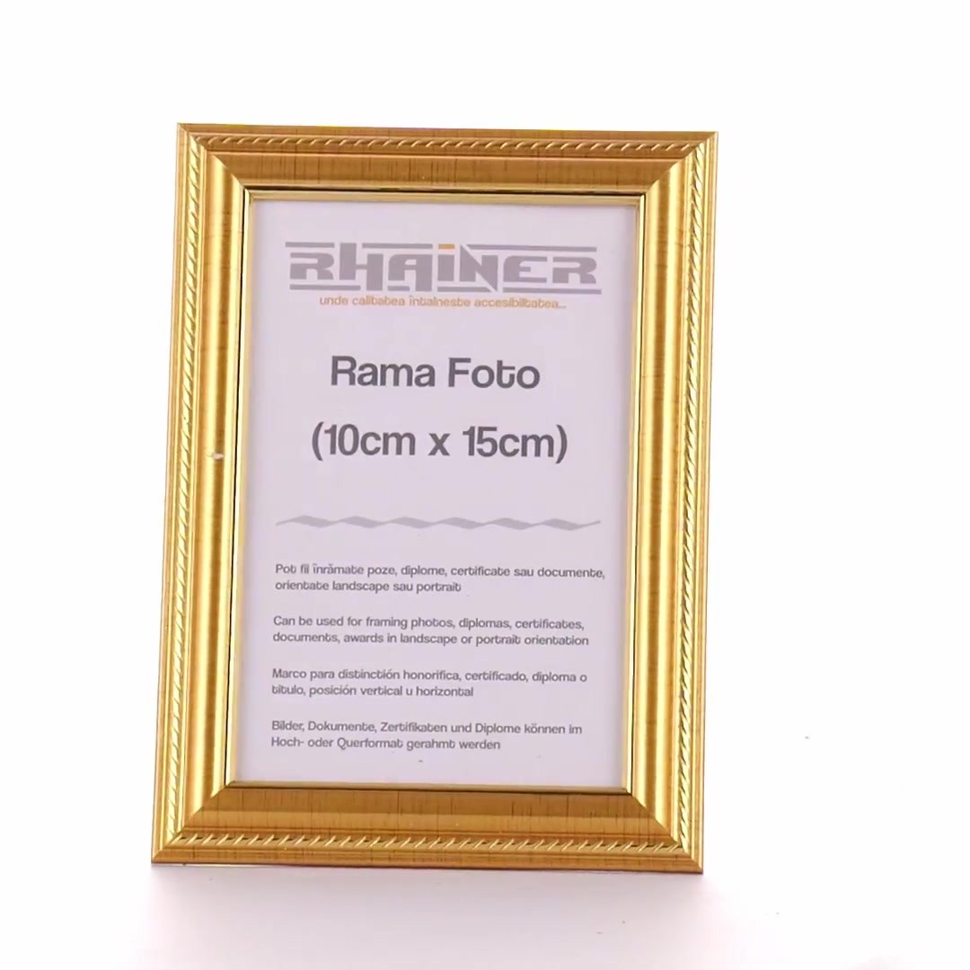 Athos gold photo frame 10x15