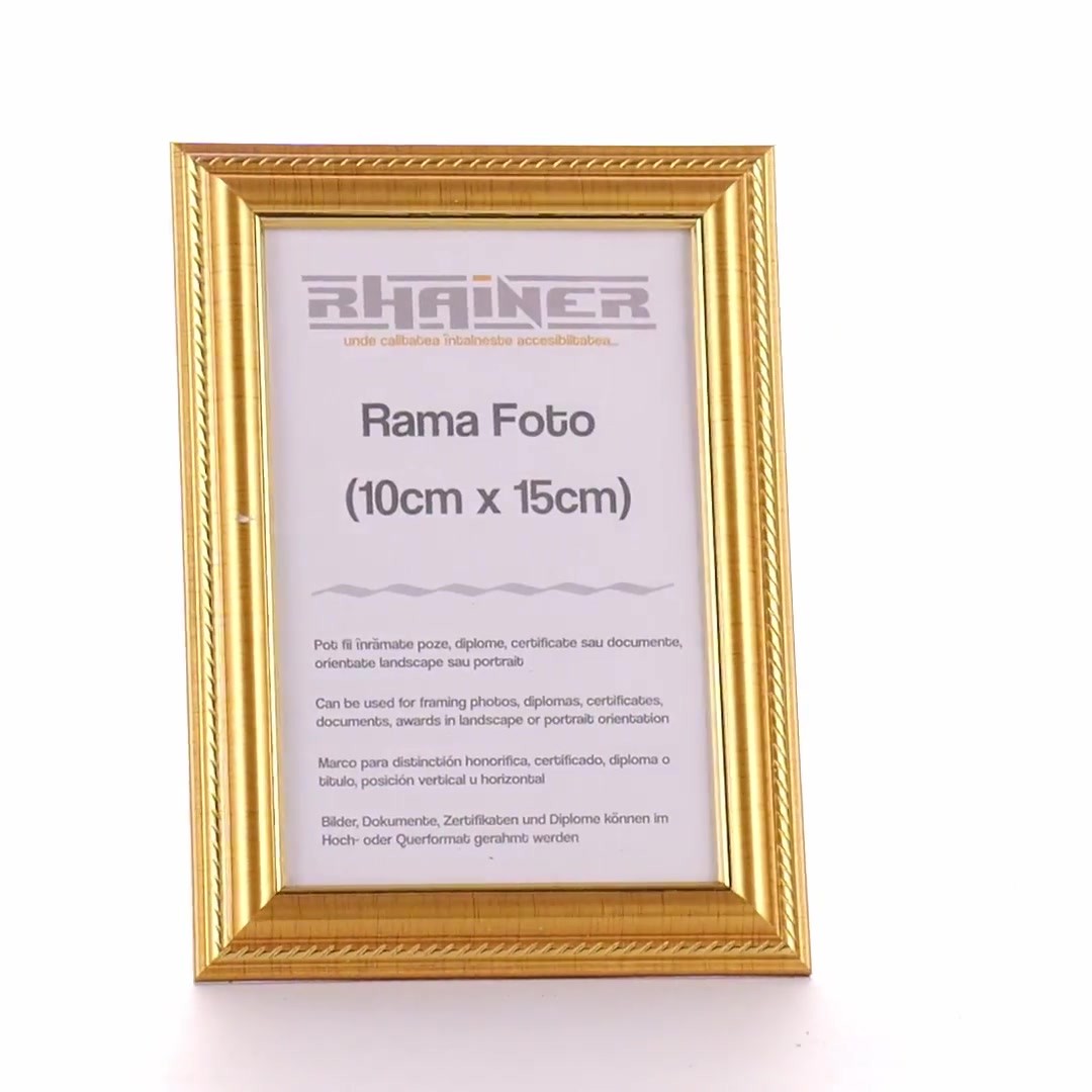 Athos gold photo frame 10x15