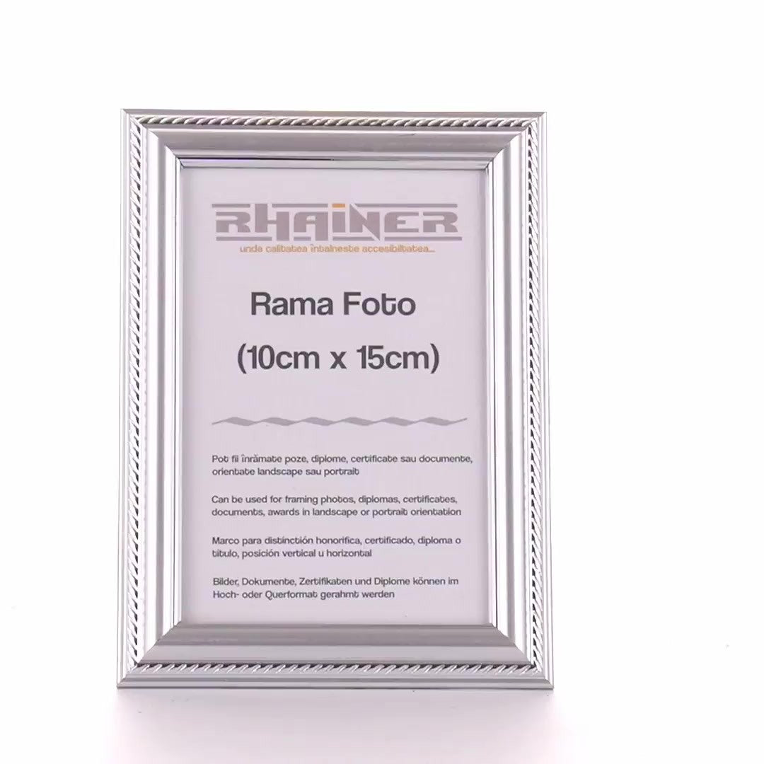 Athos silver photo frame 10x15