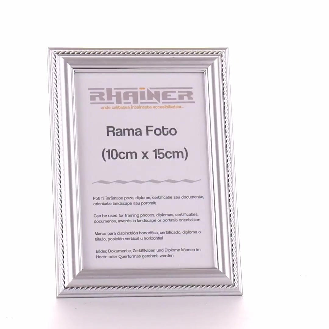 Athos silver photo frame 10x15
