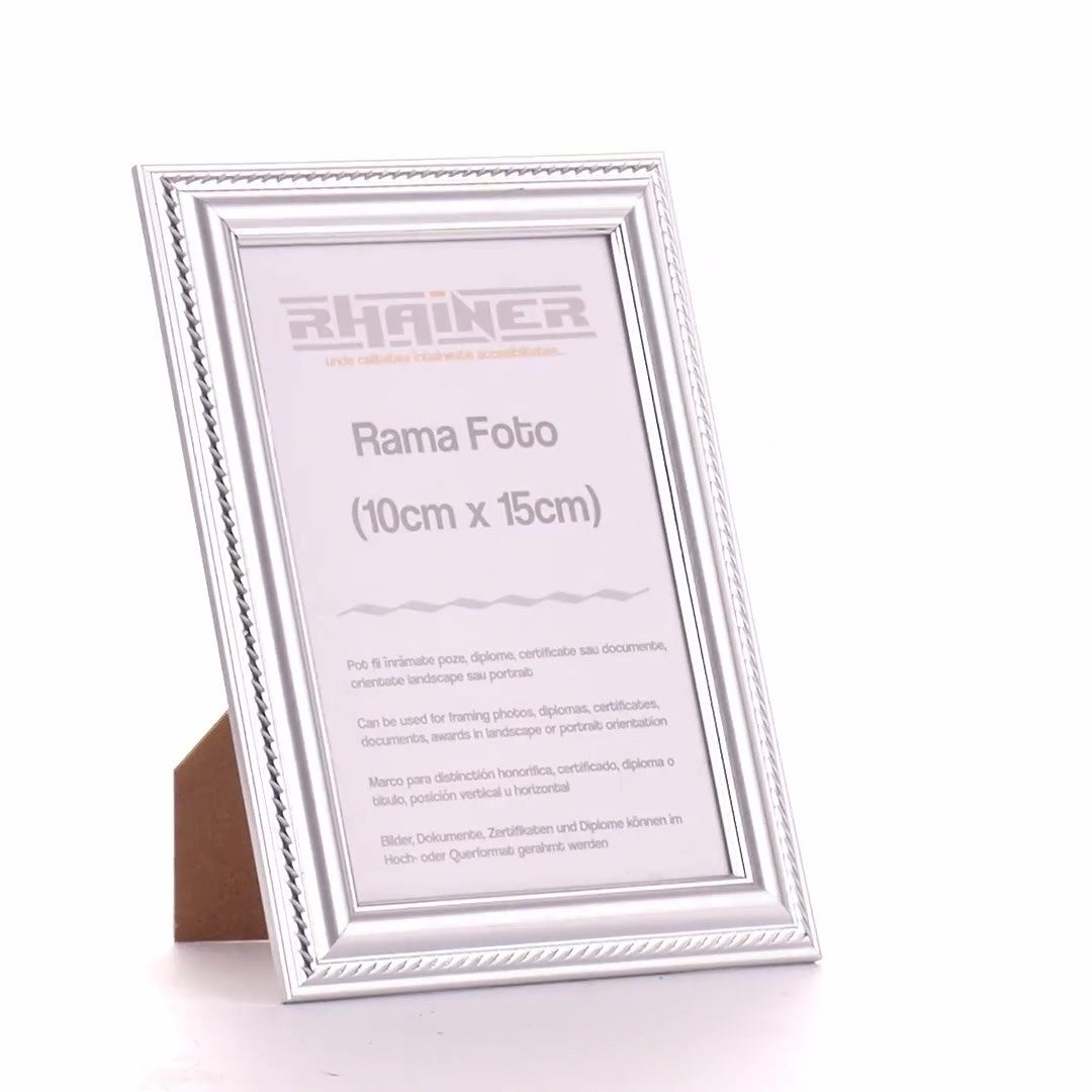 Athos silver photo frame 10x15