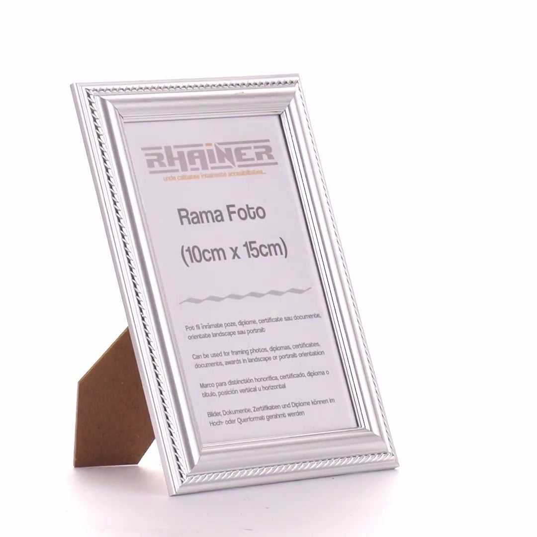 Athos silver photo frame 10x15