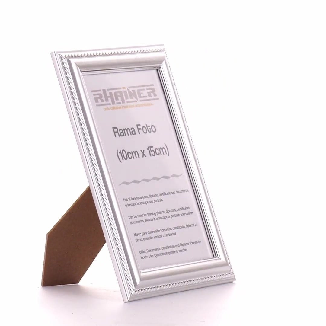 Athos silver photo frame 10x15
