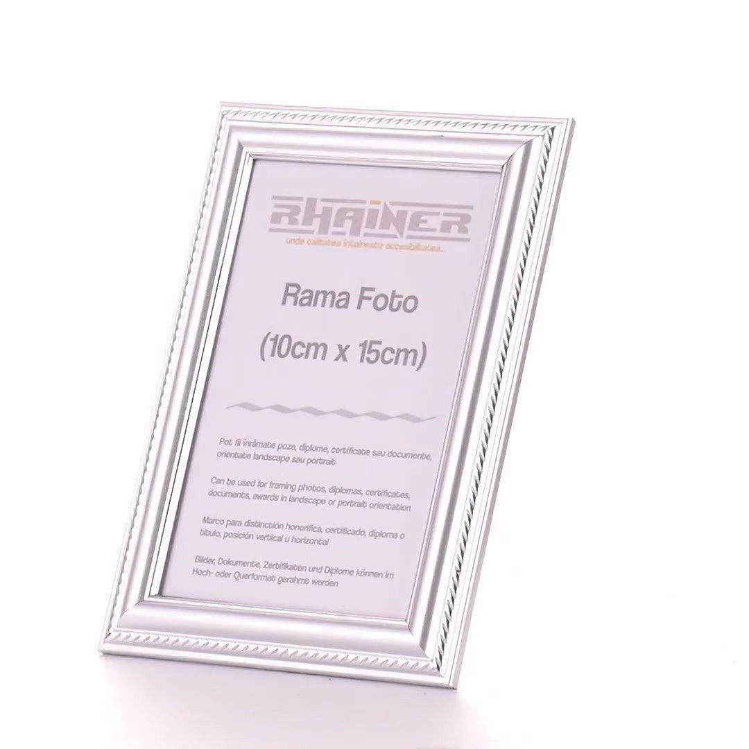 Athos silver photo frame 10x15