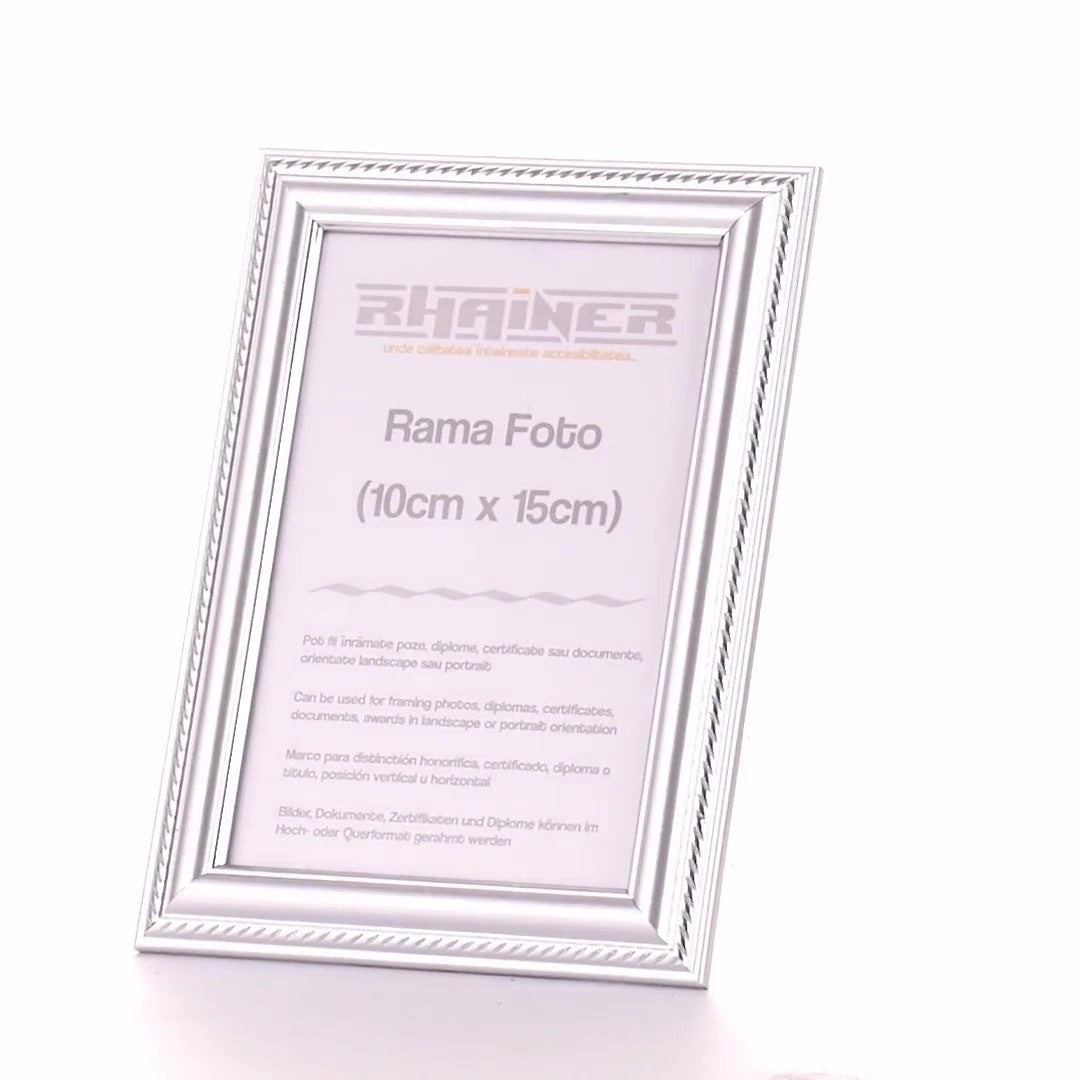 Athos silver photo frame 10x15