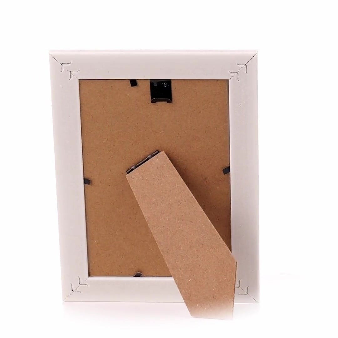 Barrio white+rose gold photo frame 10x15