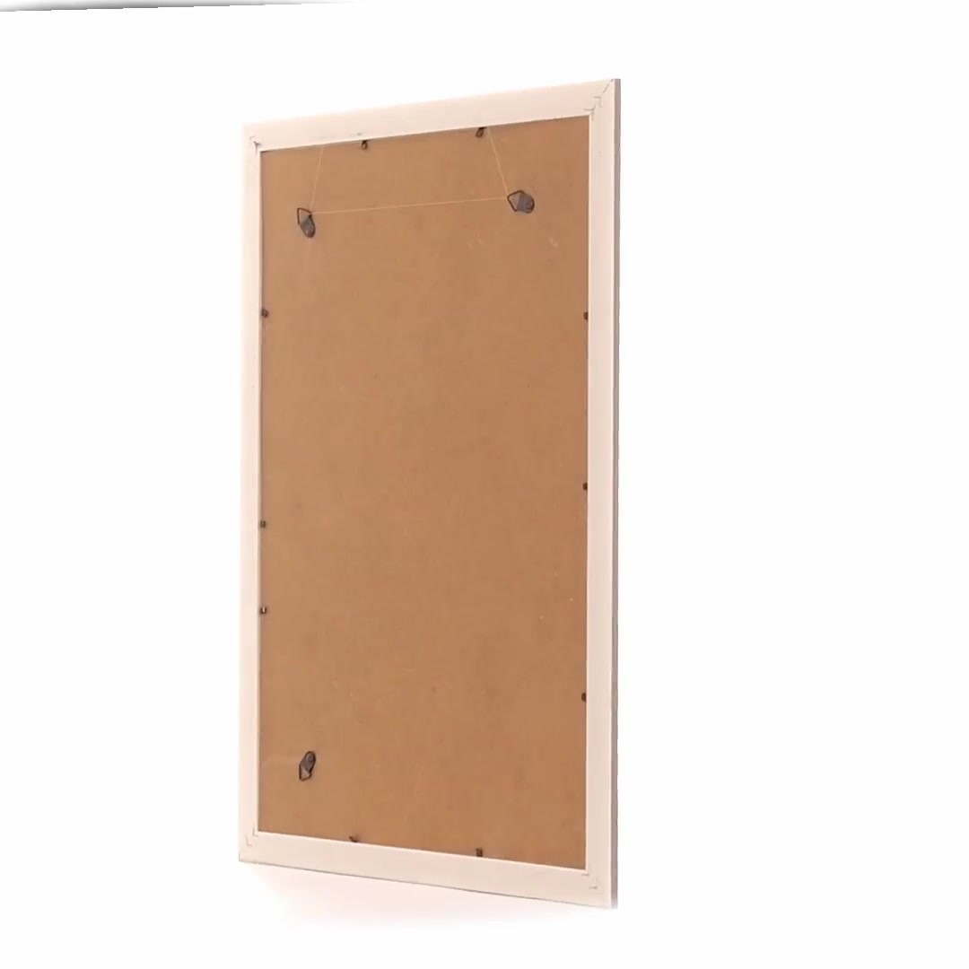 Barrio photo frame gray+gold A3