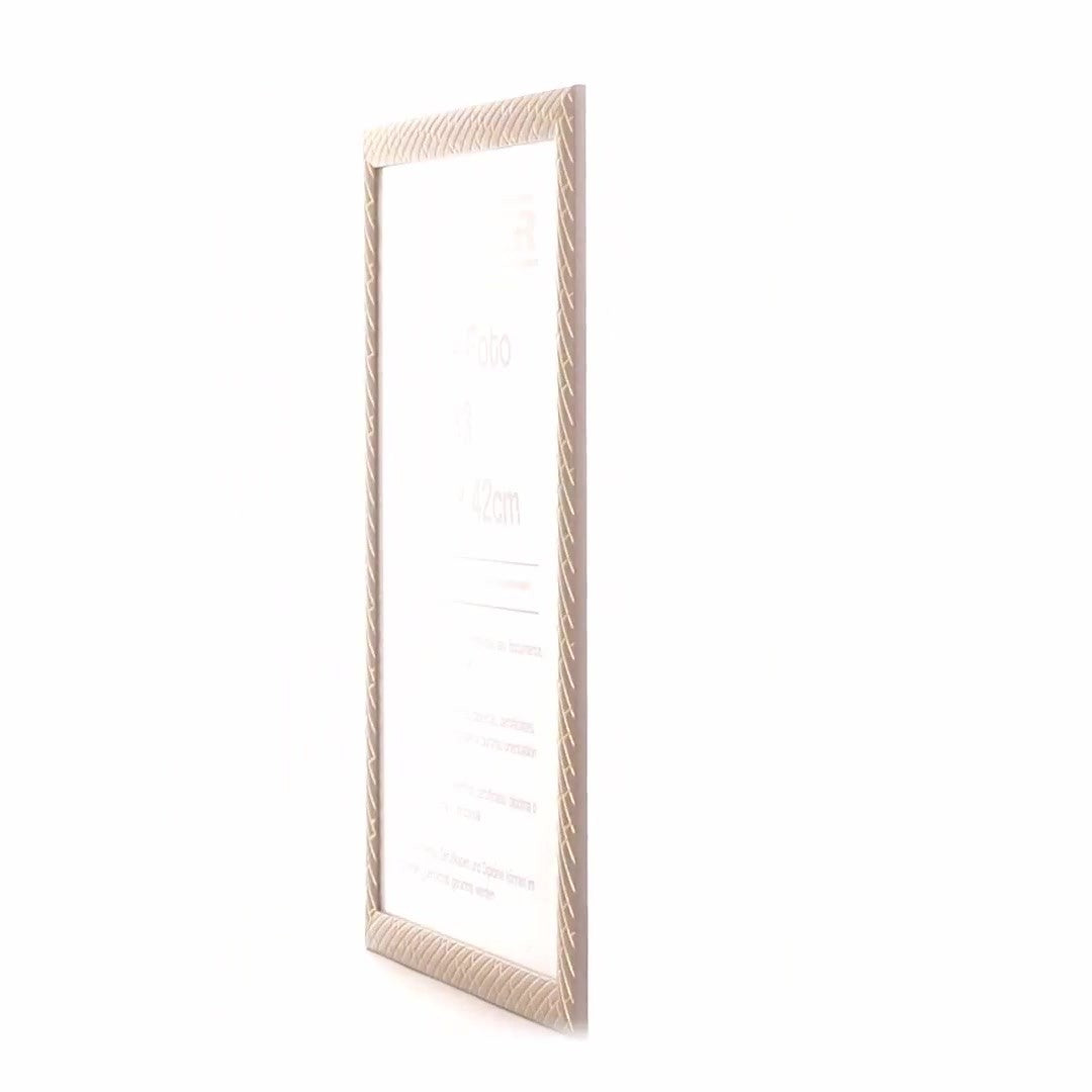Barrio photo frame gray+gold A3