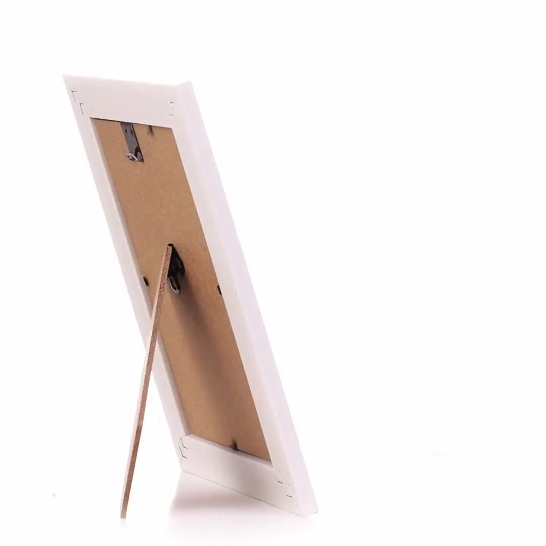 Barrio white+silver photo frame 10x15