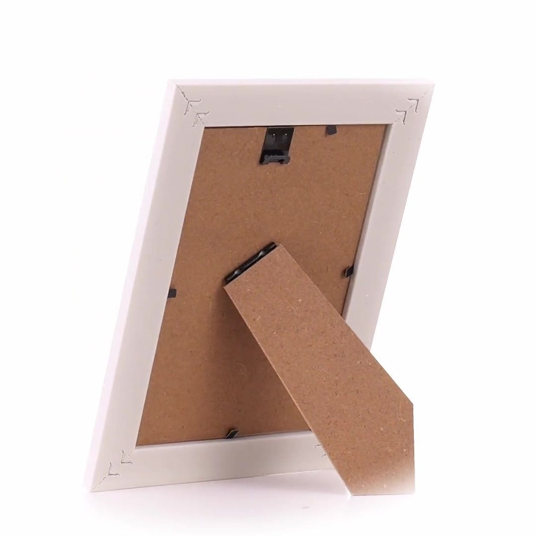 Barrio white+silver photo frame 10x15