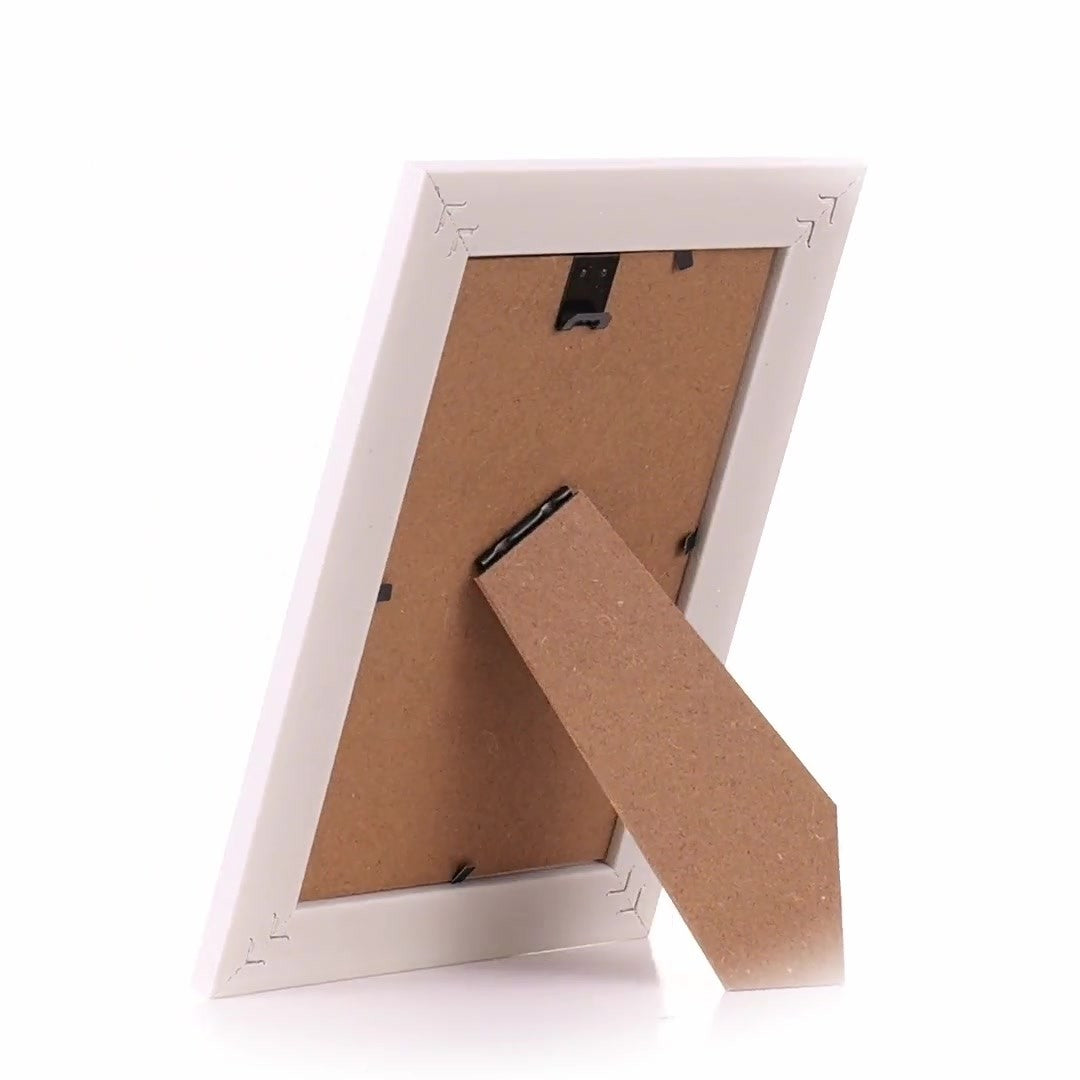 Barrio white+silver photo frame 10x15