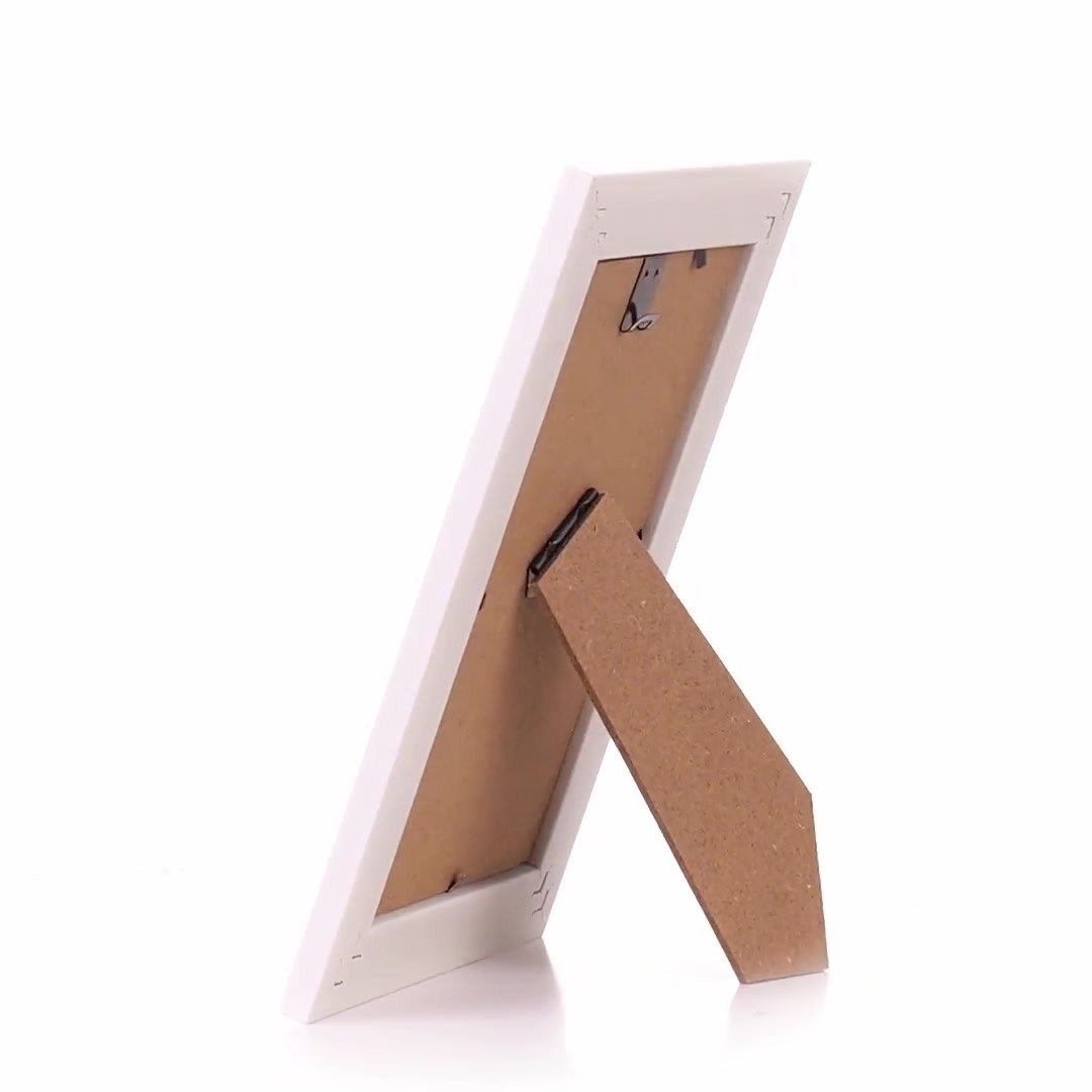 Barrio white+silver photo frame 10x15