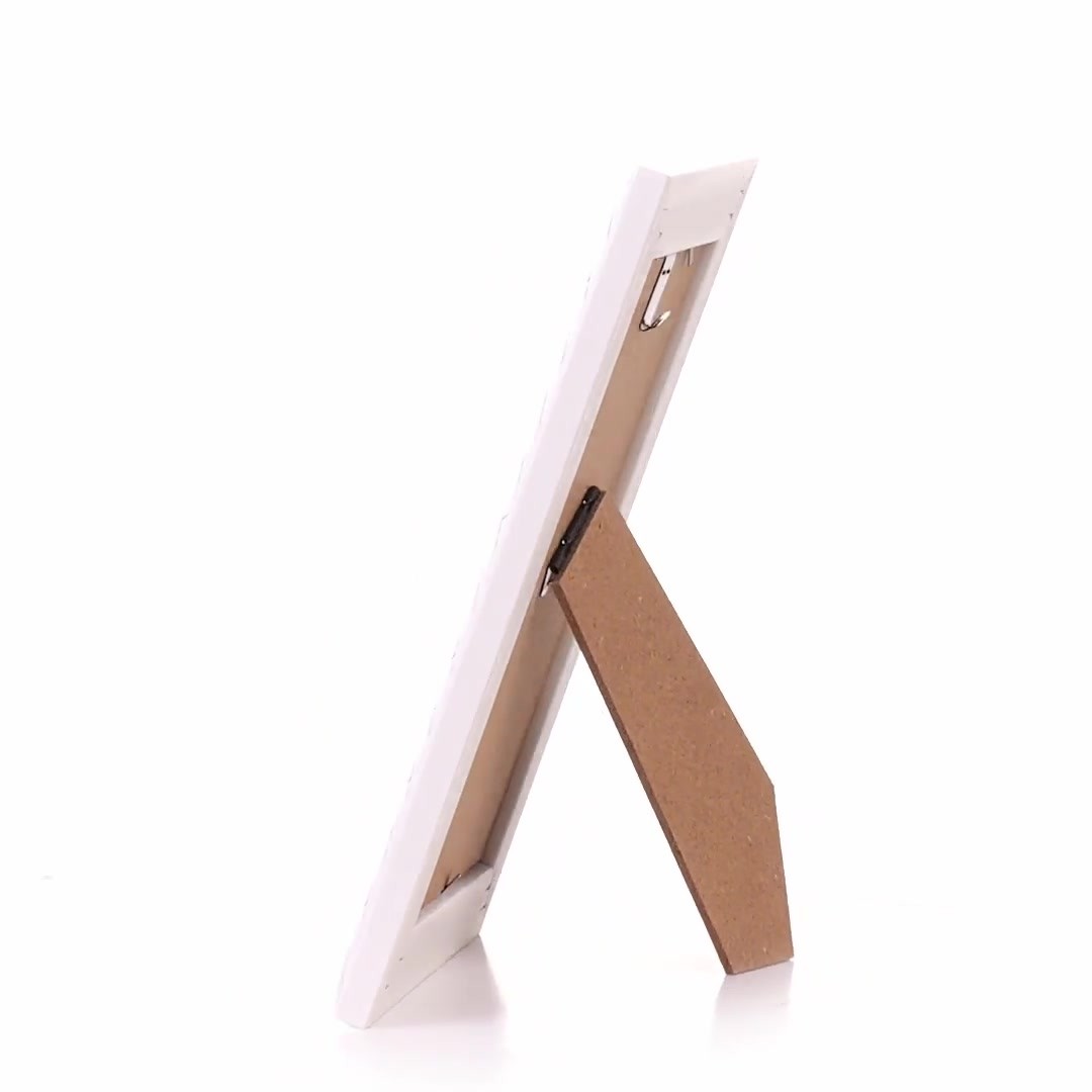 Barrio white+silver photo frame 10x15