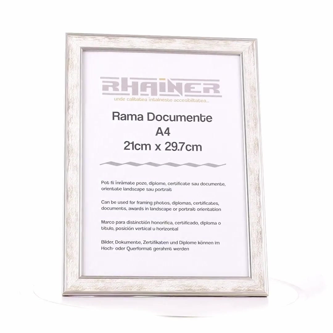 Rama foto Porto argintiu A4