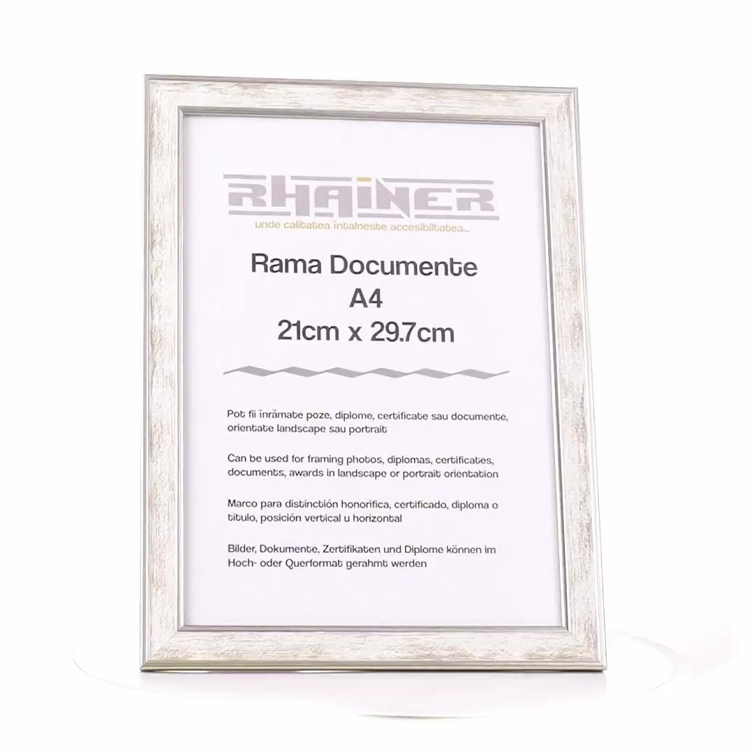 Rama foto Porto argintiu A4