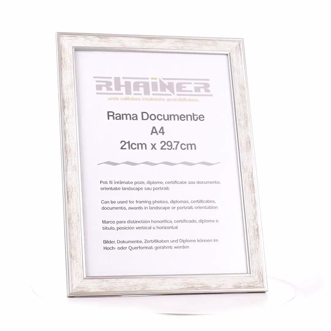 Rama foto Porto argintiu A4