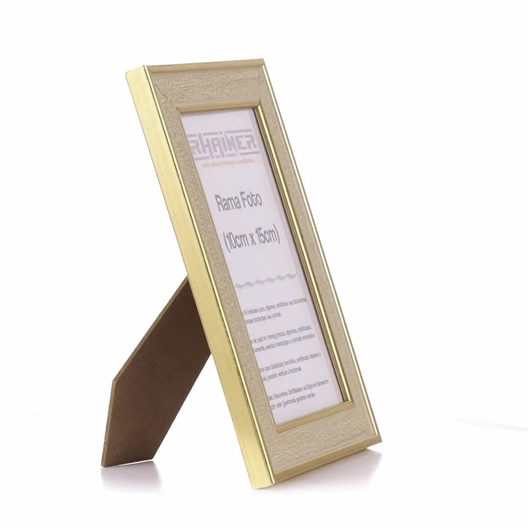 Porto gold photo frame 10x15