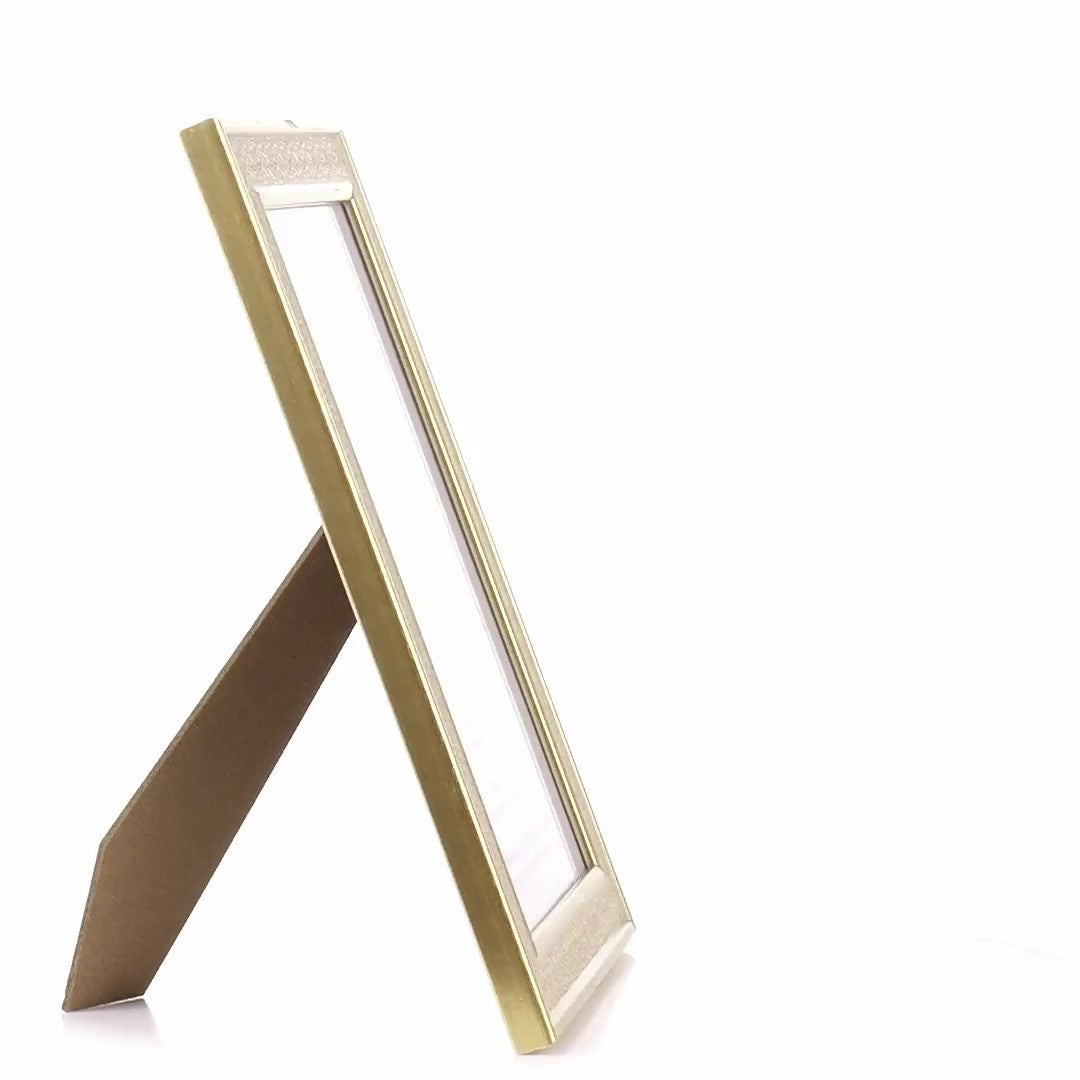 Porto golden photo frame A5