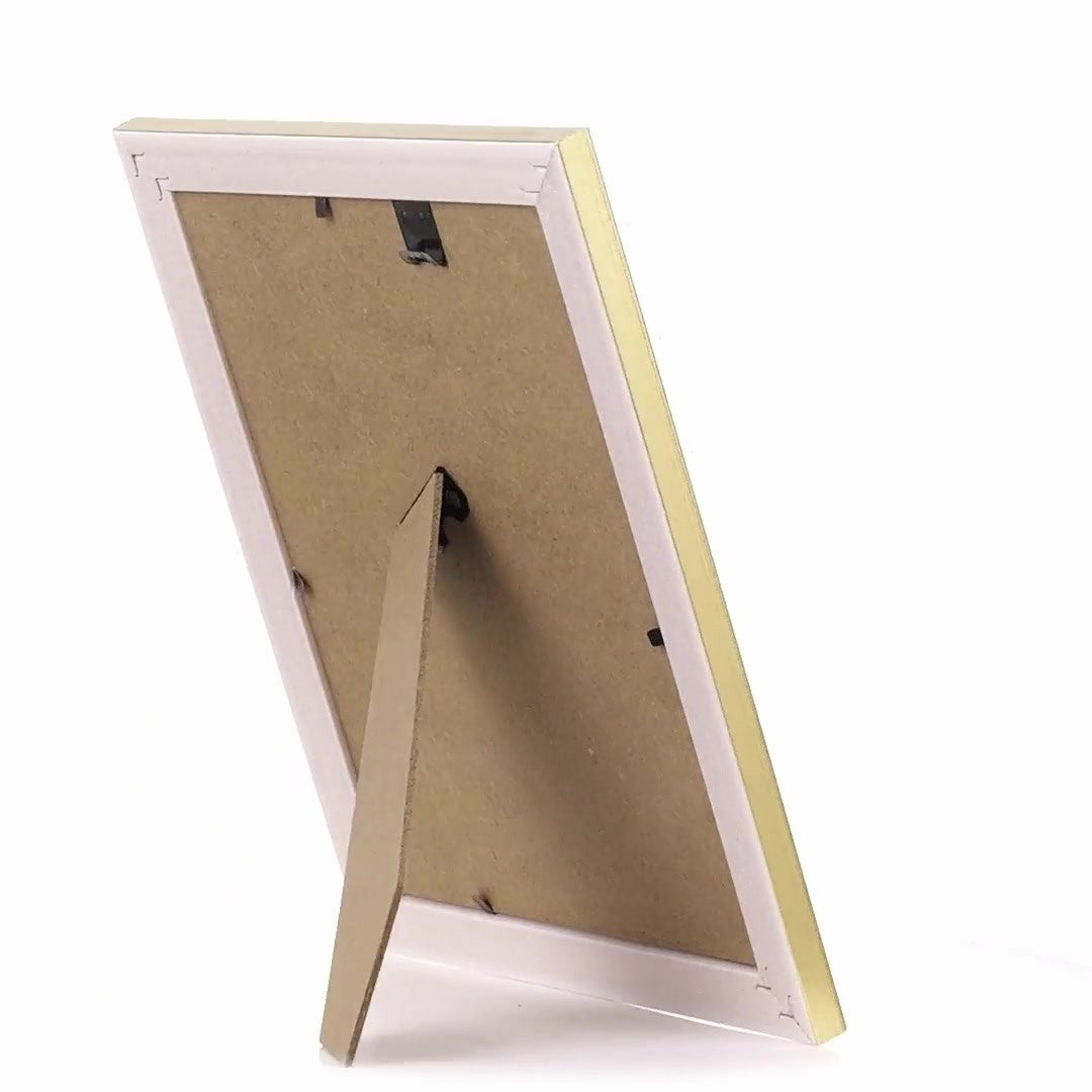 Porto golden photo frame A5