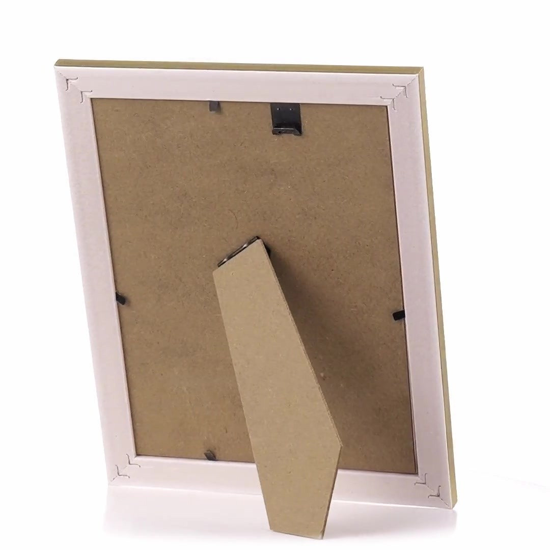 Porto golden photo frame A5
