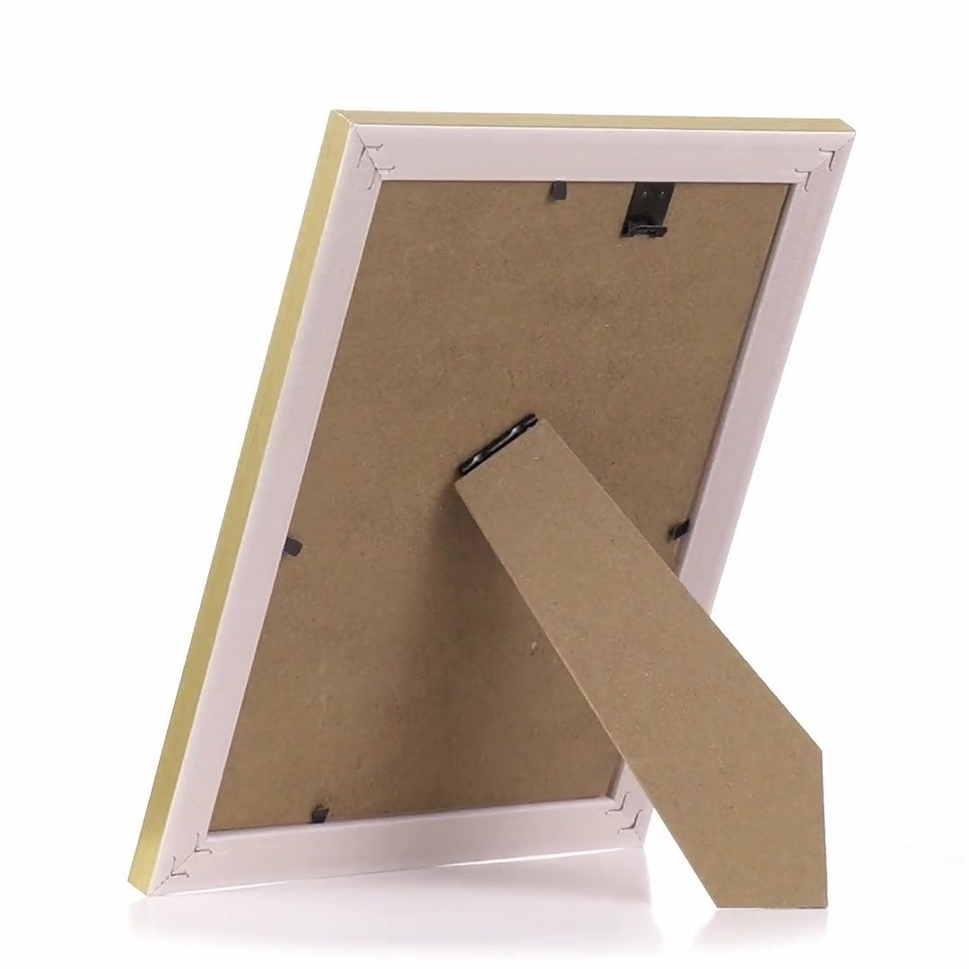 Porto golden photo frame A5