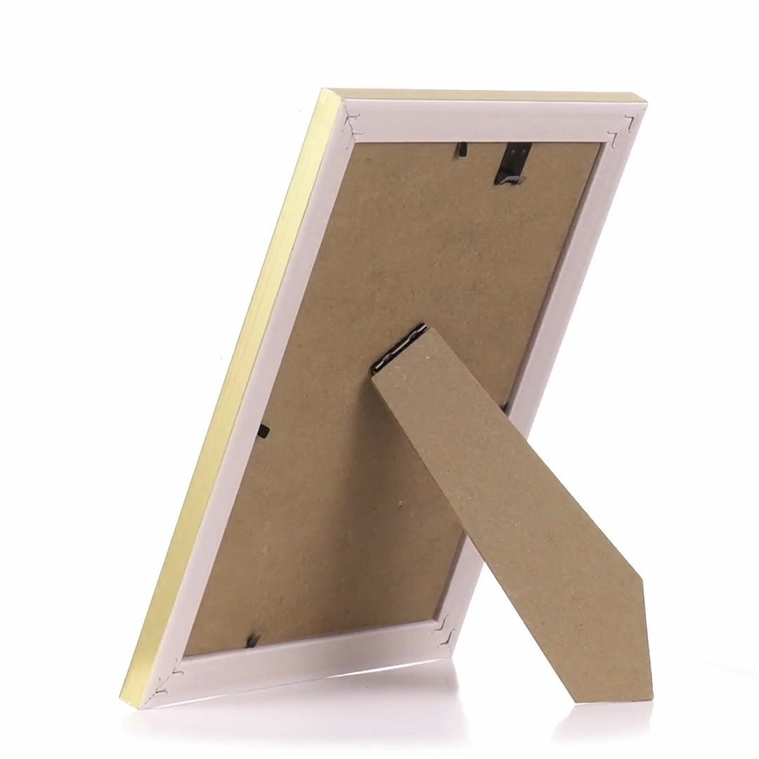 Porto golden photo frame A5