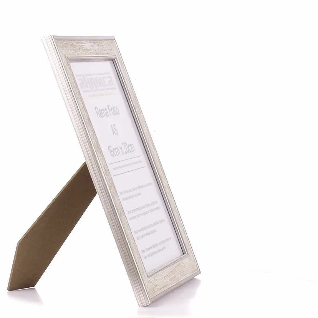 Porto silver photo frame A5