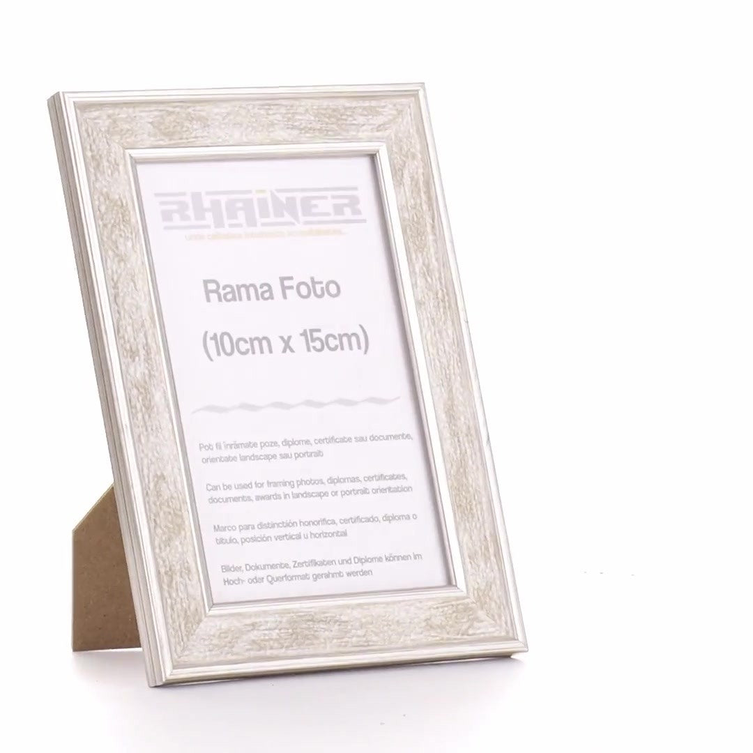 Porto silver photo frame 10x15