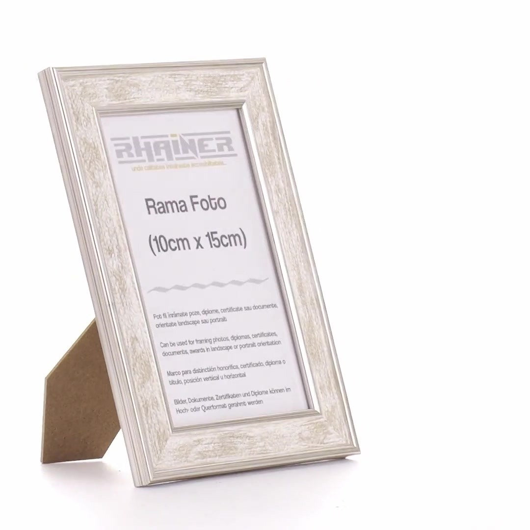 Porto silver photo frame 10x15