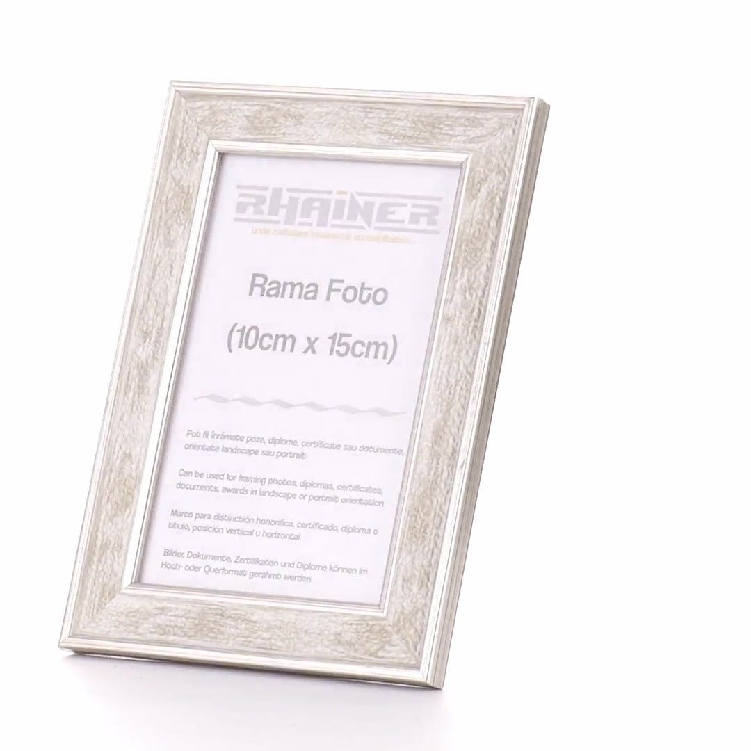 Porto silver photo frame 10x15