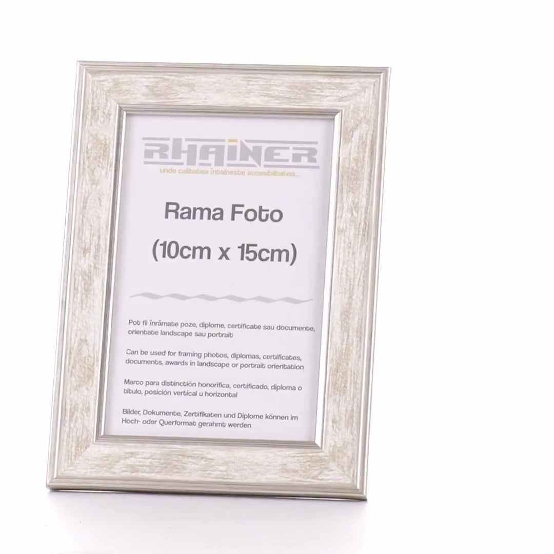 Porto silver photo frame 10x15