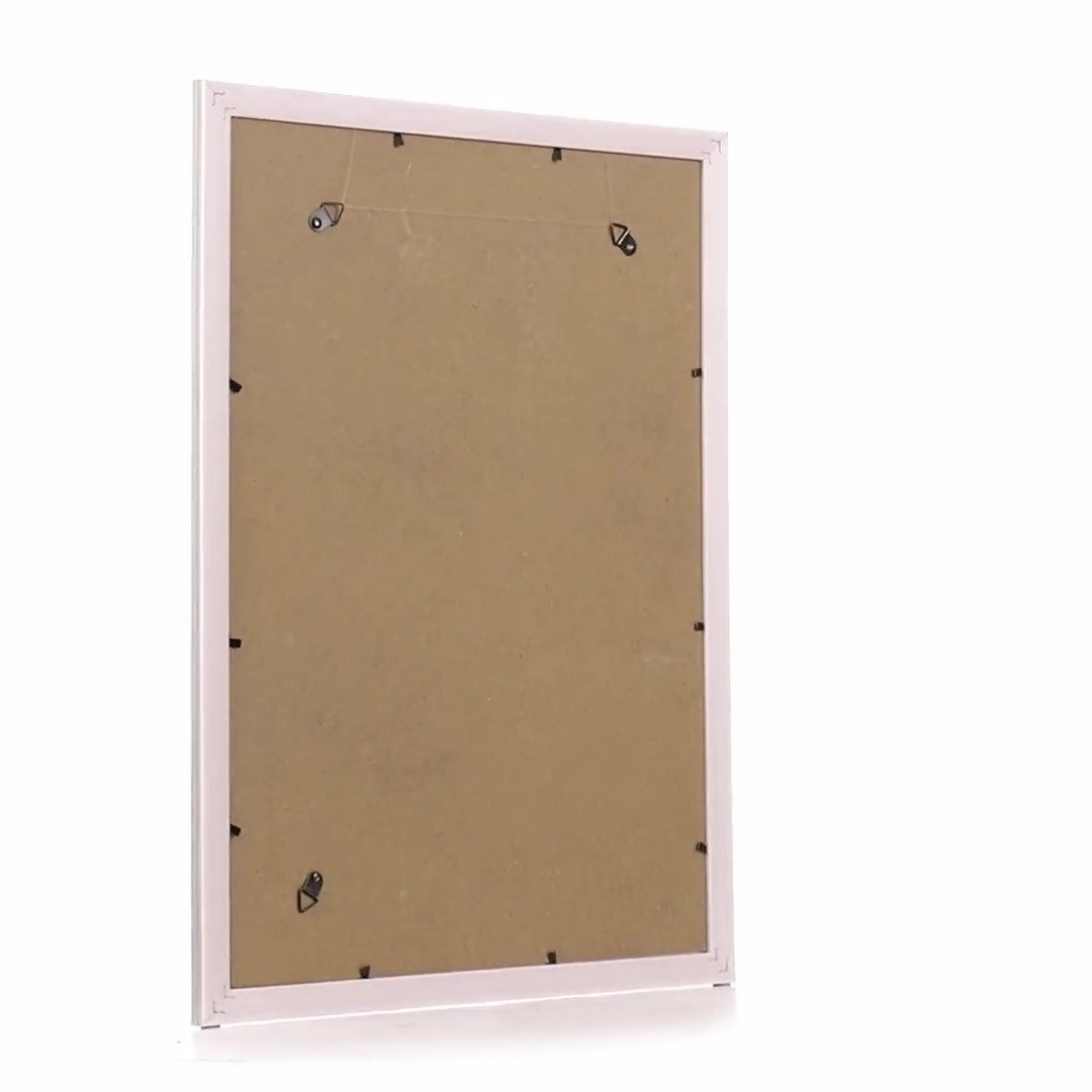 Silver Porto photo frame A3