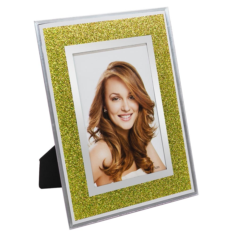 Rama foto sticla SPARK aurie 10x15