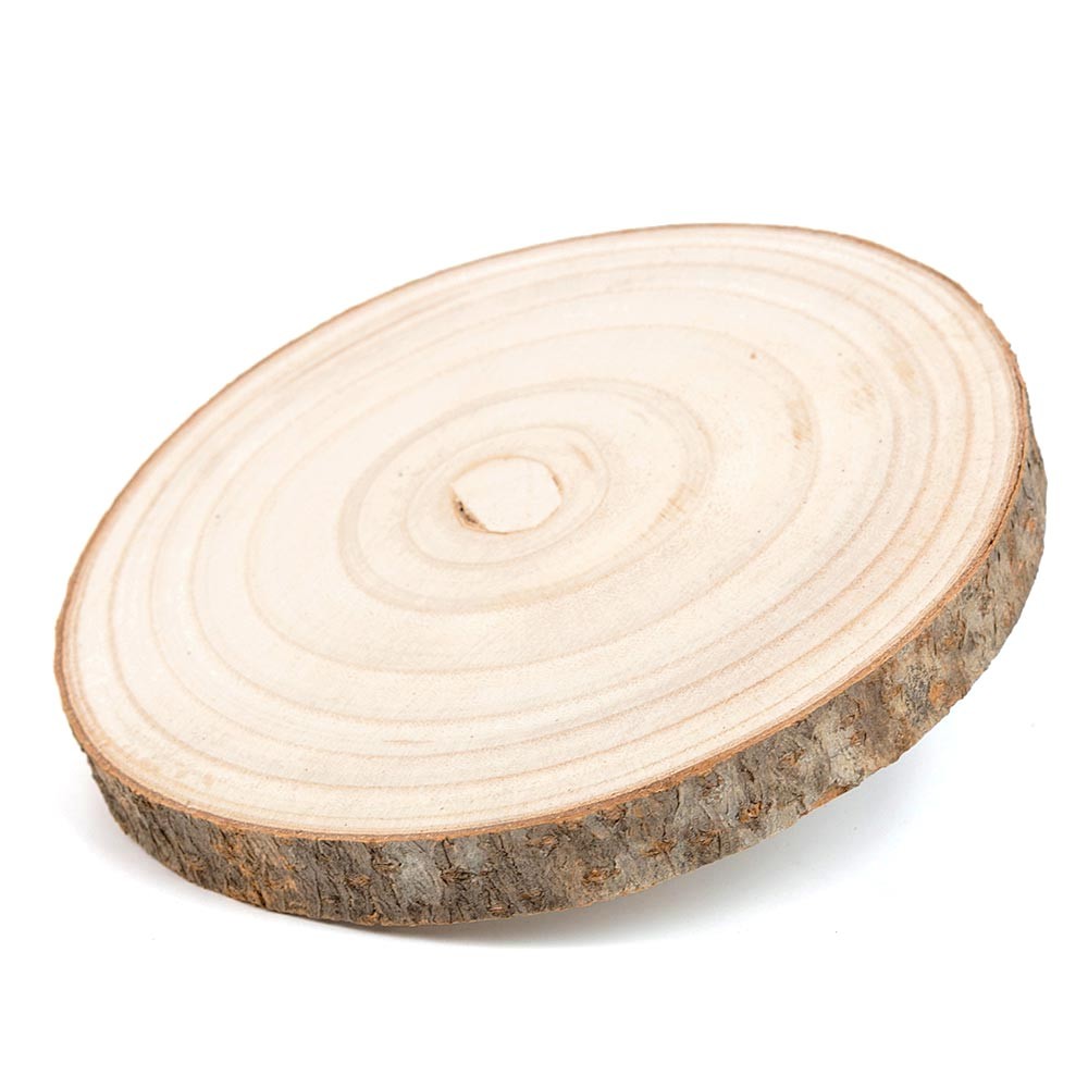 MAXI unpolished wood slice Ø18cm