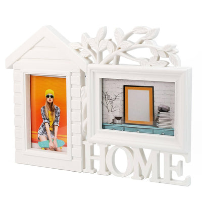 Rama foto colaj HOME 2 poze HW1717 - Green Print